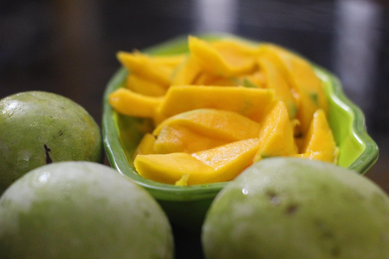Fresh Egyptian mangoes